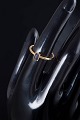 8 carat gold ring with blue stone.