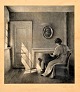 Ilsted, Peter (1861 - 1933) Denmark: Sunshine on a Door. ...