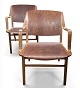 Ax Armchairs in Teak and Beech by Peter Hvidt & Orla ...