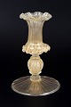 L'Art presents: Murano candlestick.
