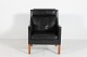 Børge MogensenWing back chair 2431Black leather