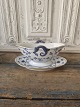 B&G Butterfly Kipling with gold rim sauce pot No. 8