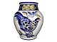 Blue PheasantsVery large floor vase
