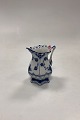 Danam Antik presents: Royal Copenhagen Blue Fluted Full Lace Creamer No. 1032