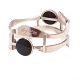 Anni & Bent Knudsen sterlingsilver oval bangle designed ...