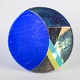 Helen Gibson, unique art glass dish "Mosaic".