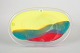 Brigitta Waltz for Lindshammar, large art glass dish.