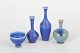 John Andersson for Höganäs, set of four miniature vases ...