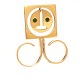 Anni & Bent Knudsen, Denmark, double 18kt gold ...