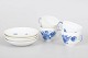 Royal Copenhagen Blue Flower coffee cups and saucers, ...