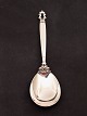 Middelfart Antik presents: Georg Jensen silver cutlery Acorn large serving spoon.