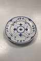 Danam Antik presents: Royal Copenhagen Blue Fluted Half Lace Plate No. 572