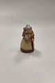 L. Hjorth Ceramic Figurine - Old Woman in Traditional ...