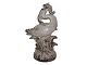 Antik K presents: Large and rare Royal Copenhagen art pottery figurineHeron catching fish by Knud Kyhn