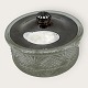 Glass bowl with silver-plated lidDKK 225