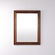 Oak Mirror with Carved Frame 1940s