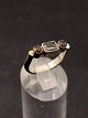 Sterling silver ring  with garnets