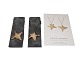 Antik K presents: Georg Jensen Golden ChristmasOrnament - Four and five point stars from 2021