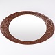 Oval Mirror with Carved Frame 1890s