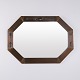 Antique English Mirror with Decorative Frame Early 1900s