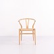 Osted Antik & Design presents: CH24 Wishbone Chair in Oak with Natural Paper Cord by Hans J. Wegner for Carl ...