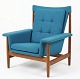 Easy chair in teak. Beautiful shapes. Probably ...