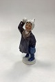 Dahl Jensen Figurine Girl with Snowball No. 1180