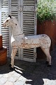 Decorative Swedish 19th century horse in carved wood ...