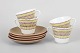 L'Art presents: Rörstrand "Mandarin", set of four teacups with saucers.