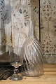 Antique, 19th century Swedish carafe in twisted ...
