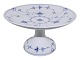 Blue TraditionalCake stand with flat top