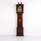 English Mahogany Longcase Clock with Marquetry and Brass ...