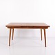 Osted Antik & Design presents: Hans J. Wegner Teak and Oak Dining Table with Extensions by Andreas Tuck Denmark