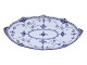 Blue Fluted Half LaceTray