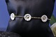 Silver bracelet from the Georg Jensen Daisy series, with ...