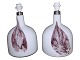 HolmegaardLarge Lamp Art tablelamp with purple ...