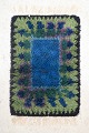 L'Art presents: Swedish handwoven rya carpet.