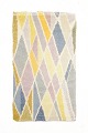 Swedish handwoven rya carpet.