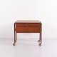 Osted Antik & Design presents: Attributed to Arne Vodder Small Freestanding Teak Chest or Sewing Table 1950s