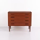 Osted Antik & Design presents: Danish Teak Dresser with Hidden Vanity and Mirror 1960s