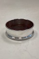 Danam Antik presents: Danish Silver Plated / Wood Bottle Coaster