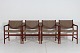 Stari Antik presents: Hans J. Wegner4 Armchairs JH 507of teak