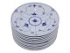 Blue Fluted (Blue Traditional)Side plate 15.5 cm. #28A