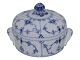 Blue Fluted PlainLidded bowl for butter