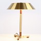 Jo Hammerborg President Table Lamp in Teak and Brass by ...