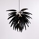 Osted Antik & Design präsentiert: Jeremy Cole Aloe Blossom Große Jubiläums Pendelleuchte mit Schwarzen ...