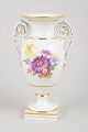Meissen, hand-painted vase.