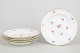 L'Art presents: Meissen, set of five dinner plates.
