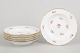 L'Art presents: Meissen, set of six deep pasta plates.