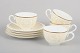 L'Art presents: Villeroy & Boch, set of four coffee cups with saucers.